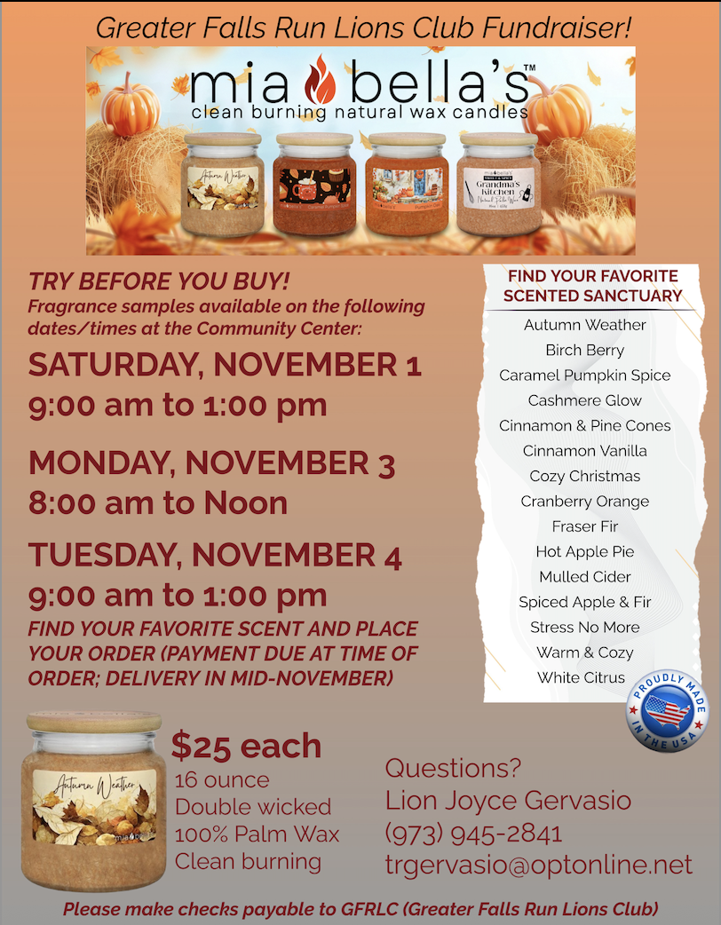 Candle Fundraiser